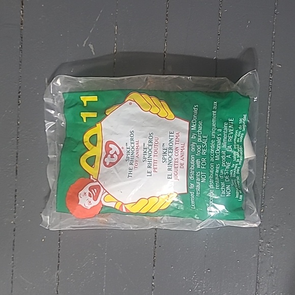 McDonald's Other - TY "Spike" Happy Meal Toy